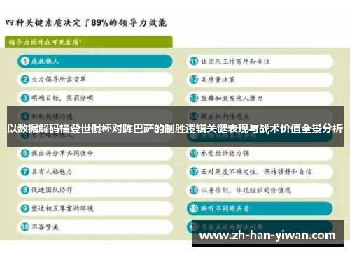 以数据解码福登世俱杯对阵巴萨的制胜逻辑关键表现与战术价值全景分析 以数据解码福登世俱杯对阵巴萨的制胜逻辑关键表现与战术价值全景分析